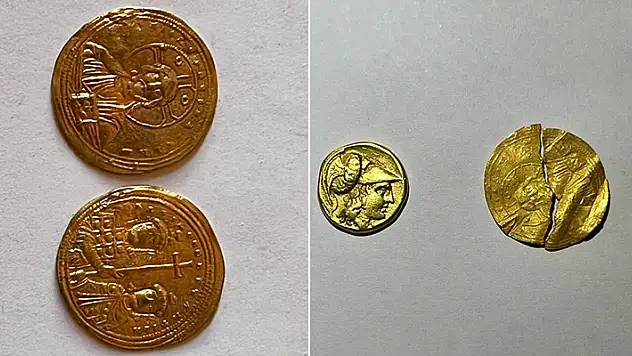 Van'da peynir bidonu ve valizde 267 sikke ele geçirildi 2 gözaltı

