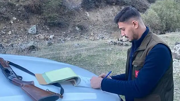 Van'da kaçak avlanan şahsa 11 bin 548 lira ceza