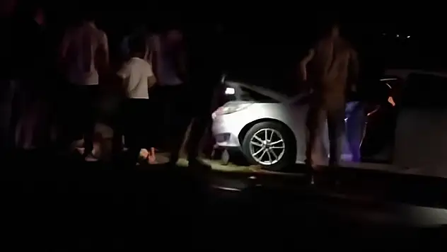 Van'da otomobil sürüye çarptı: 8 koyun telef oldu