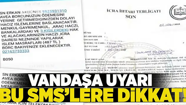 Vatandaşa kritik uyarı! Bu SMS'lere dikkat!
