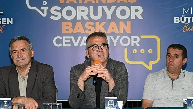 Vatandaşlar sordu başkan cevap verdi