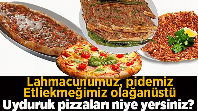 Vedat Milor pizzaya olan ilgiyi eleştirdi