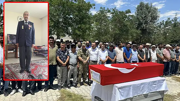 Vefat eden Kıbrıs gazisi Karapınar'da defnedildi
