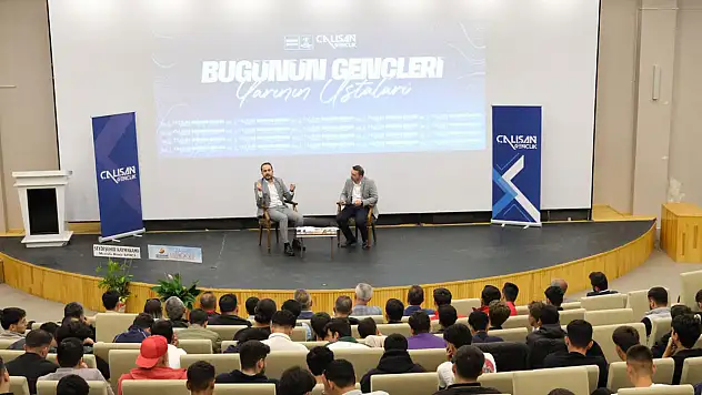 Veli Vural'dan Konya'daki gençlere tecrübe paylaşımı