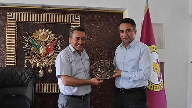 Vergi Dairesi Müdürü Fatih Polat'tan Veda Ziyareti