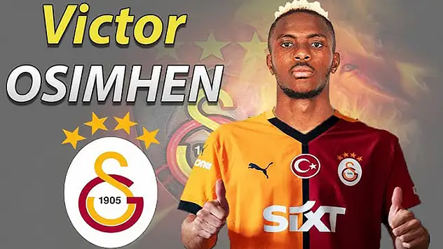 Victor Osimhen, Galatasaray için İstanbul'a geldi
