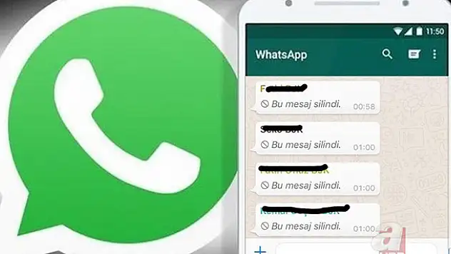 WhatsApp kullanıcıları dikkat! Silinen mesajları...