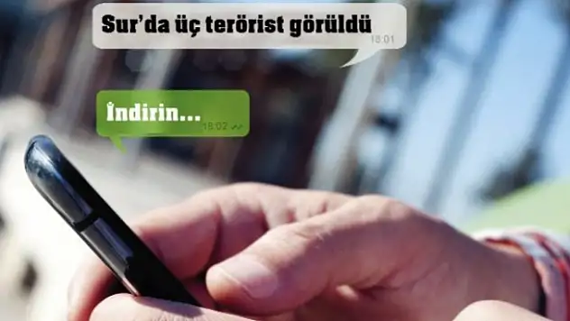 WhatsApp'tan anlık istihbarat paylaşımı