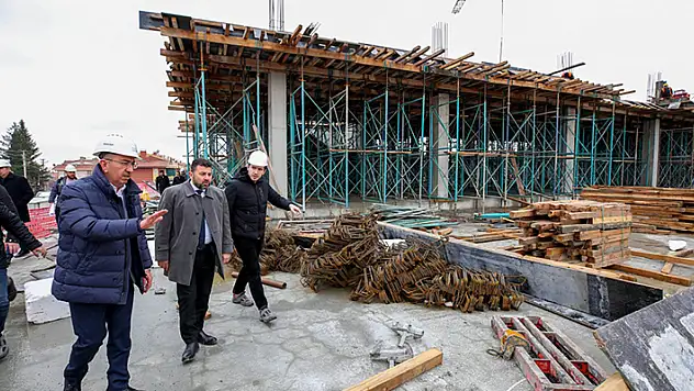 Yaka Sosyal Tesisi inşaatı hızla yükseliyor
