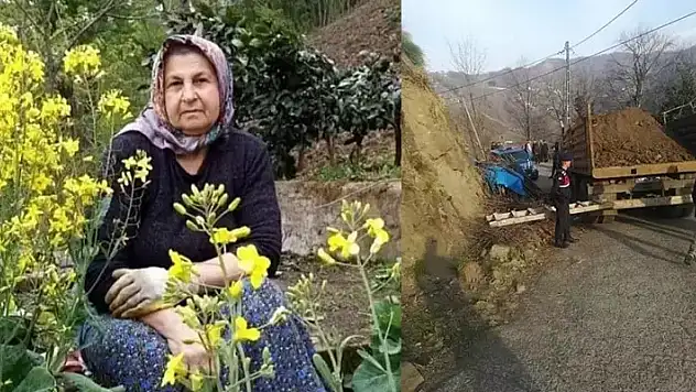 Yakacak toplarken geri manevra yapan kamyonun altında kalan kadın öldü 
