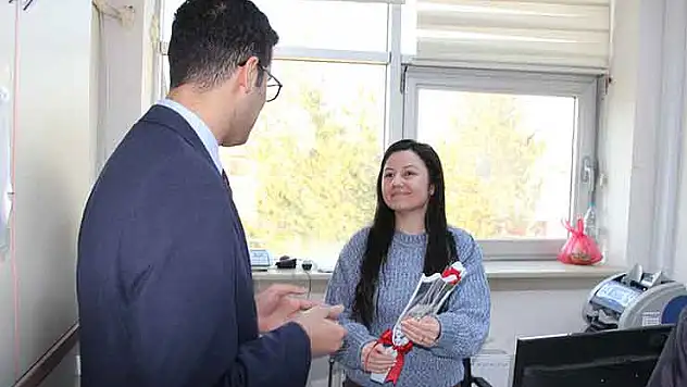 Yalıhüyük Kaymakamı Çelik, Dünya Kadınlar Günü'nü kutladı