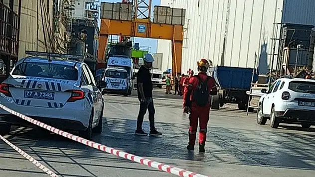 Yalova'da tersanede üzerine vinç düşen işçi hayatını kaybetti