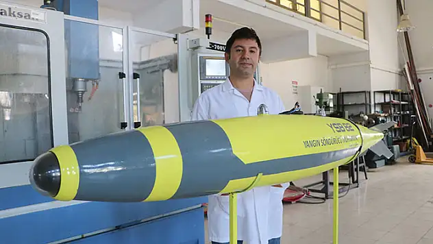 Yangın söndürme bombasında yerli ve milli adım