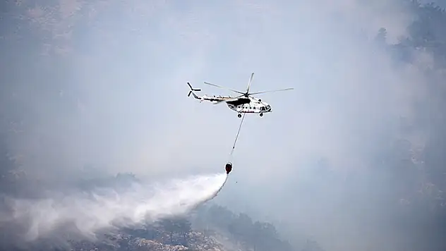 Yangınlar 2 kentte devam ediyor: Bodrum'daki yangın kontrol altına alındı
