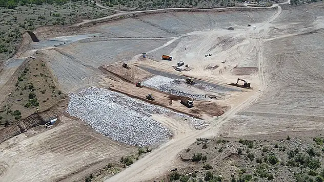 Yapımı süren Yeşildere Göleti tamamlandığında Konya Ovası'nda bin 420 dekar arazi sulanacak
