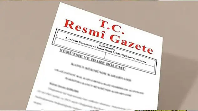 Yargıtay ve Danıştaya üye seçimi Resmi Gazete'de