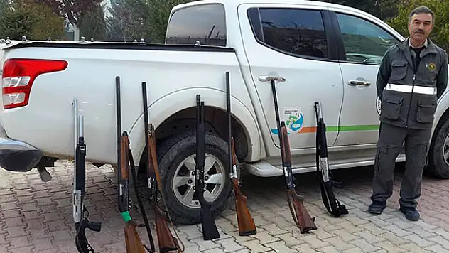 Yasa dışı avcılara 14 bin lira cezası kesildi