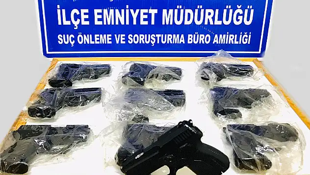Yasa dışı silah operasyonu: 4 gözaltı