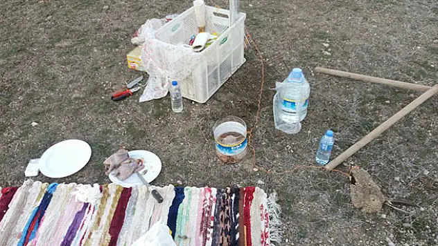 Yasak kuş avlayanlara 8 bin 314 lira ceza kesildi