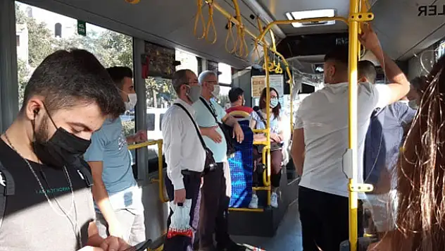 Yasak sonrası ilk sabah! Ayakta yolculuk devam ediyor