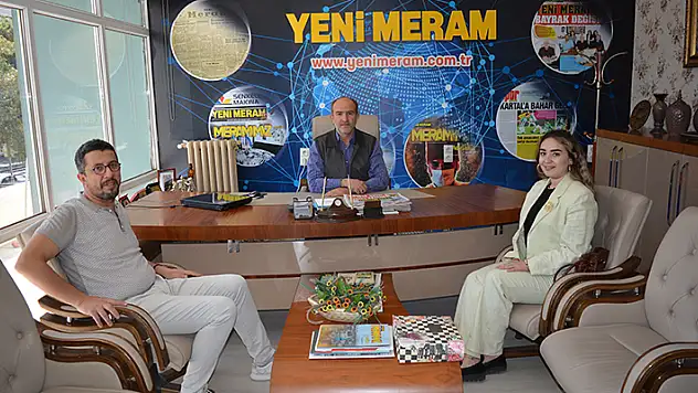 Yasin Özboyacı ve Tüter'den Yeni Meram'a ziyaret