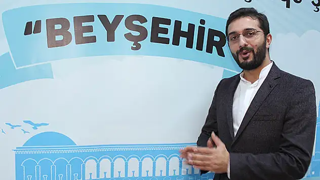 Yazar Hikmet Anıl Öztekin Beyşehir'de