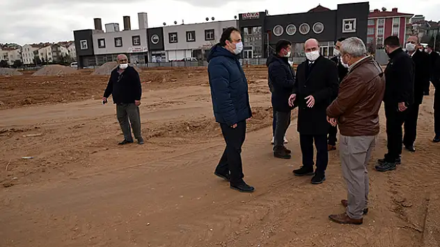Yazır Kapalı Pazar Yerinin yapımına başlandı