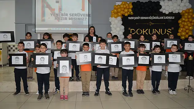 Yazır Şehit Osman Küçükdillan İlkokulu'ndan muhteşem eser