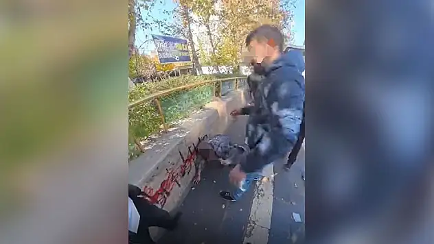 Yengesine mesaj atıp buluşmaya çağıran kişiyi dövüp tabancayla bacağından vurdu