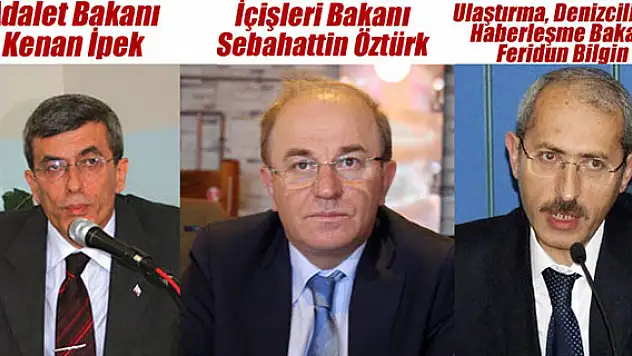 Yeni bakanlar yemin etti