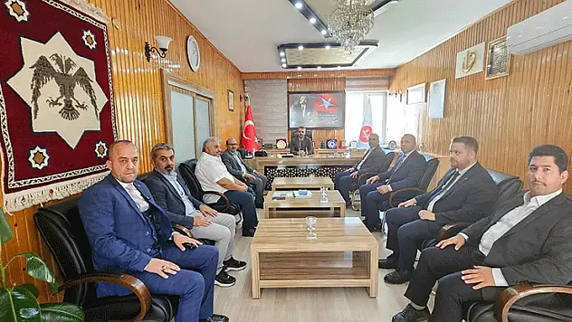 Yeni ilçe müftüsüne ziyaretler
