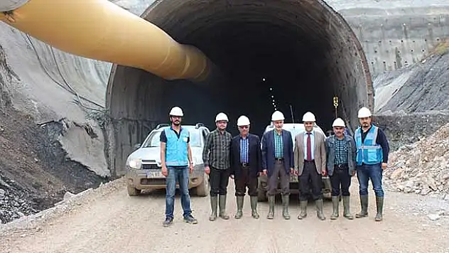 Yeni Konya-Antalya Karayolu'ndaki Demirkapı Tüneli'ne Gezi