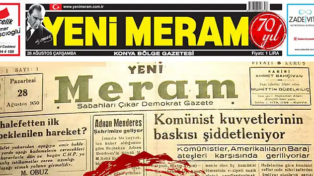Yeni Meram 70 yaşında!