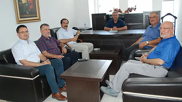 Yeni Meram'da yeni yönetime tebrik ziyaretleri