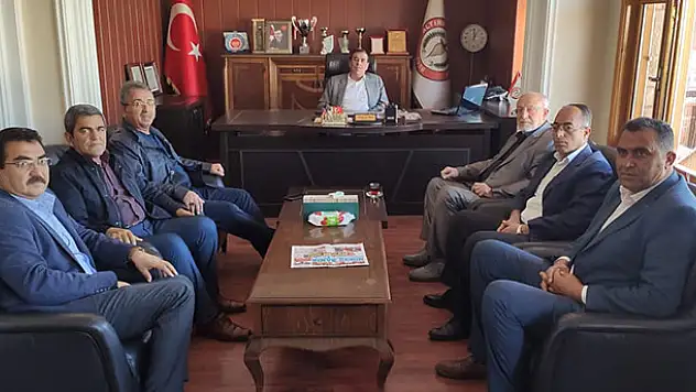 Yeni Meram'dan Altınekin Belediyesine ziyaret