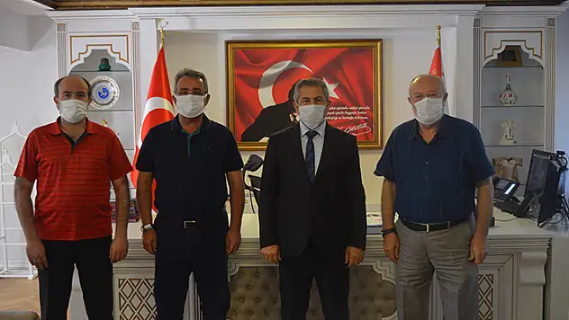 Yeni Meram'dan İl Emniyet Müdürü Engin Dinç'e ziyaret