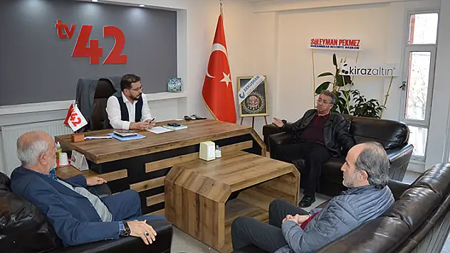 Yeni Meram'dan Muhsin Başarı'ya hayırlı olsun ziyaret