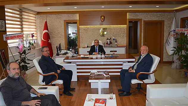 Yeni Meram'dan Tapu ve Kadastro Konya 5. Bölge Müdürü Ay'a ziyaret