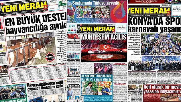 Yeni Meram gazetesi 73 yaşında