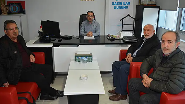 Yeni Meram'dan BİK Şube Müdürü Ayan'a ziyaret