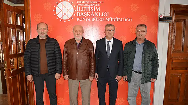 Yeni Meram'dan Müdür Karabulut'a hayırlı olsun ziyareti