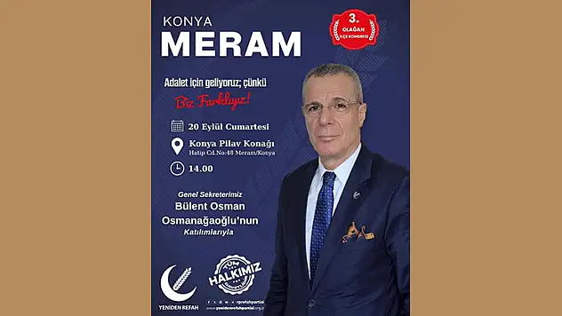 Yeniden Refah 3 . olağan kongreye gidiyor