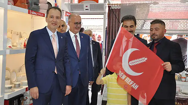 Yeniden Refah Partisi Genel Başkanı Fatih Erbakan, Konya'da konuştu: