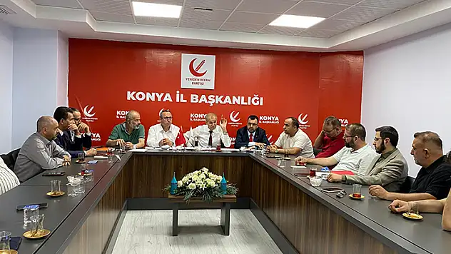 Yeniden Refah Partisi Konya İl Başkanı Yel: 'Katliama katılanlar cezalandırılmalı'