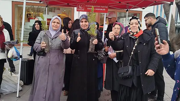 Yeniden Refah Partisi Konya İl Kadın Kolları anlamlı bir projeye imza attı