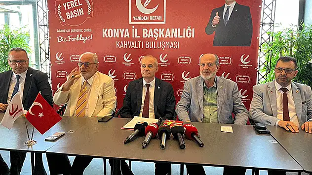 Yeniden Refah Partisi Konya'nın ve ülkenin sorunlarını masaya yatırdı