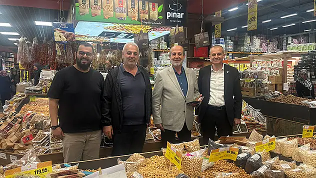 Yeniden Refah Partisi'nden esnaf ziyareti