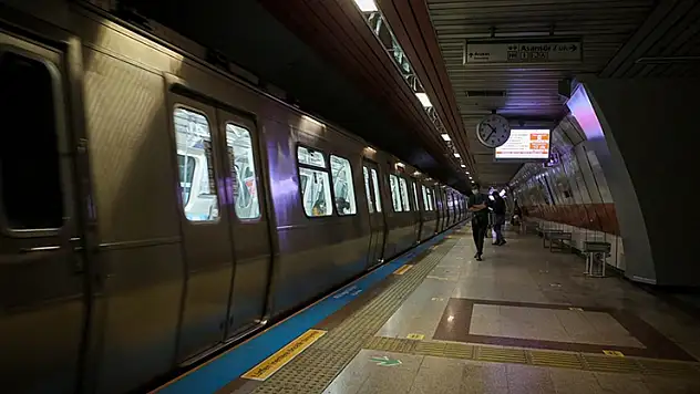 Yenikapı-Hacıosman Metro Hattı'nda bazı istasyonlar işletmeye kapatıldı