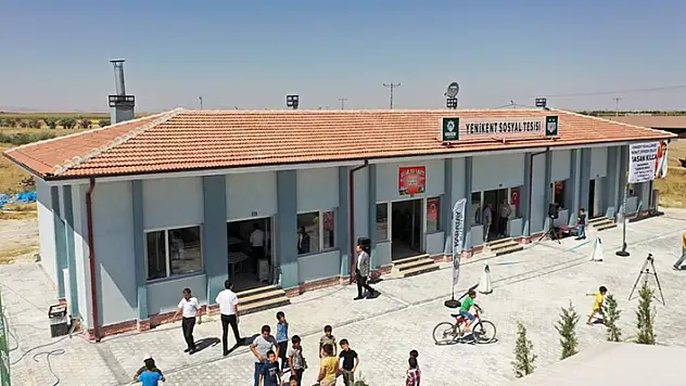 Yenikent Sosyal Tesisi hizmete açıldı

