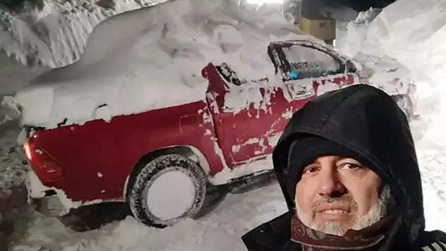 Yer: Artvin! Karda kaybolan aracını 4 gün sonra buldu
